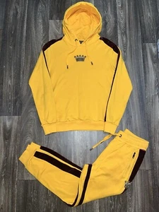 Dolce & Gabanna Yellow Crown Tracksuit Men’s M - Picture 1 of 17