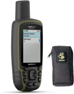 Garmin GPSMAP 65s Handheld GPS with Protective Pouch | Maps | Hiking | Walking - Picture 1 of 7