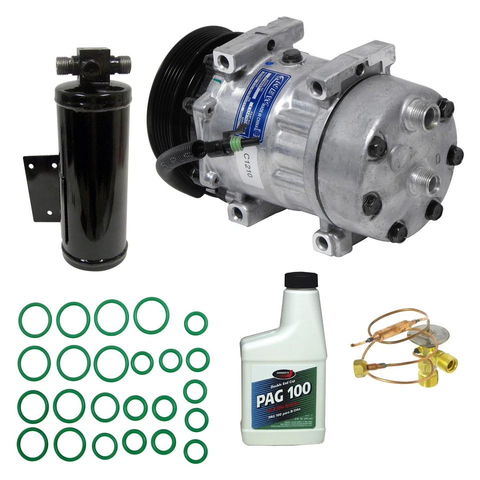 For Jeep Wrangler 1994-1995 UAC KT4367 A/C Compressor Kit - Image 1 of 1