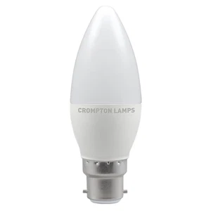 CROMPTON LED Candle Opal Dim 5W 2700K BC - Picture 1 of 1