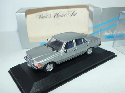 MERCEDES 280 E LIMOUSINE  W123 Gris Clair MINICHAMPS 1:43 - Photo 1/2