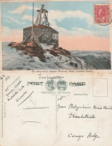 Canada to Belgian Congo SINTATULA SK GV 2c Admiral to Union Miniere Mining 1922 - Picture 1 of 1