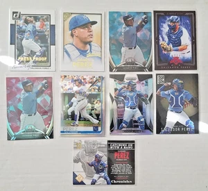 Salvador Pérez 9 quilates lote de inserciones surtidas (9) Kansas City Royals E1 - Imagen 1 de 2
