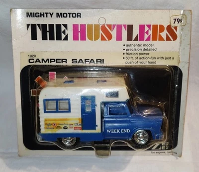1970-е ZEETOYS THE HUSTLERS ДЖИП ГЛАДИАТОР КЕМПЕР САФАРИ ФРИКЦИОННЫЙ ГРУЗОВИК КАК НОВЫЙ НА КАРТОНКЕ - Изображение 1 из 4
