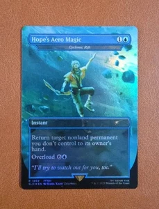 NM  FOIL Hope's Aero Magic (Cyclonic Rift) SLD #1869 Final Fantasy Secret Lair - Picture 1 of 1