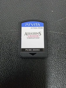 Assassin's Creed III Liberation PlayStation Vita Video Game Card PCSE-00053 - Picture 1 of 2