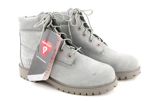 Timberland A172F-A5025 Jungen' EU39/40 Grau Wasserfest Leder Schnürschuhe Boots - Bild 1 von 19