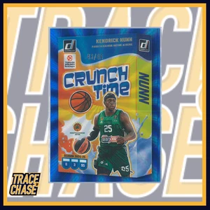 2024-25 Panini Donruss Euroleague BK Kendrick Nunn Crunch Time Blue 43/49 #8 - Picture 1 of 3