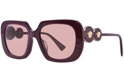 Gafas de sol Versace VE4434F 538273 para mujer burdeos/marrón forma cuadrada 54 mm Foto 1 de 4