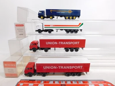 4x H0 1:87 Lkw Mb: 515 Speer+541 Union+Asg S.G./Mint+2x Box #Cv371-0.5 - Image 1 of 3