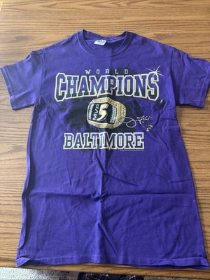 Baltimore Ravens Joe Flacco MVP Camiseta Hombre’s Pequeña Foto 1 de 3