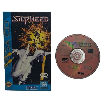 Silpheed (Sega CD, 1993) Authentic Tested Game Disc & Manual - Image 1 of 4