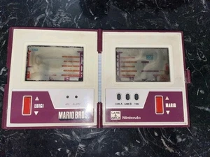Classic Vintage Nintendo Game & Watch Mario Bros MW-56 For Parts Only Not Workin - Picture 1 of 13