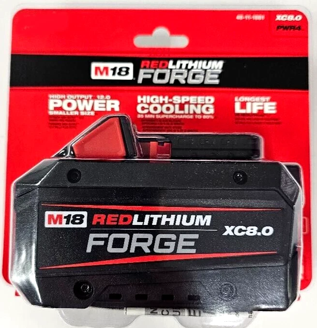 For Milwaukee 48-11-1880 M18 LITHIUM High Output XC8.0 Battery Brand New Sealed