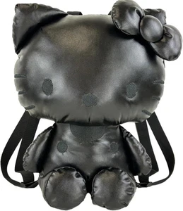 Sanrio Hello Kitty Plush Backpack Black NEW from Japan - Picture 1 of 2