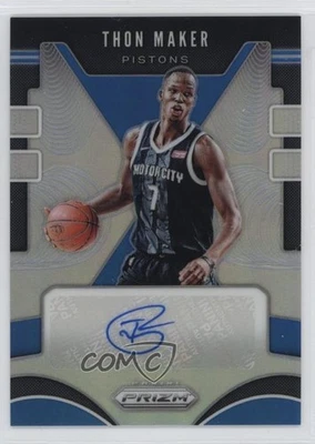 2019-20 Panini Prizm Signatures Silver Prizm Thon Maker #SG-TMK Auto - Image 1 of 2