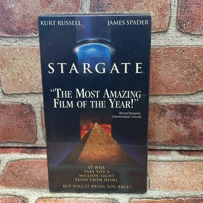 Stargate VHS Sealed – Kurt Russell James Spader Sci-Fi Action 1994 Adventure - Image 1 of 4