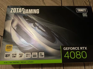 ZOTAC GAMING GeForce RTX 4080 Trinity OC 16GB GDDR6X Graphics Card - Afbeelding 1 van 9