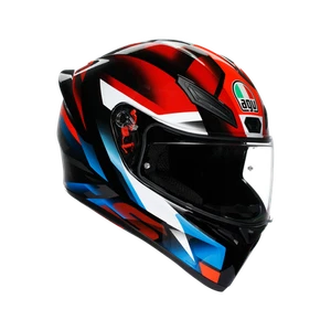 Casco Moto Integrale AGV K1 S AGV E2206 FASTLAP BLACK/RED/BLUE - Imagen 1 de 7