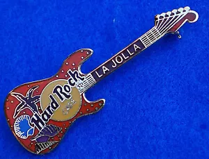 GUITARRA DE PLAYA ARENA OSCURA LA JOLLA MAR SHELLS STAR FISH ARENA Hard Rock Café PIN - Imagen 1 de 1