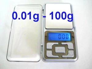 Quality Pocket Digital Scale 100g - 0.01g AAA Batteries - Aus Post Delivery ! - Picture 1 of 7