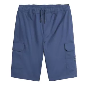 NAUTICA Boys Size S(8) Cotton Twill Cargo Shorts w/Elastic Waist Pull-on Bermuda - Picture 1 of 3