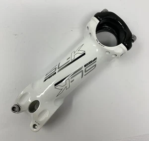 FSA SL-K 6 Deg x 110mm x 31.8mm White Stem - Carbon Face Plate - Picture 1 of 7