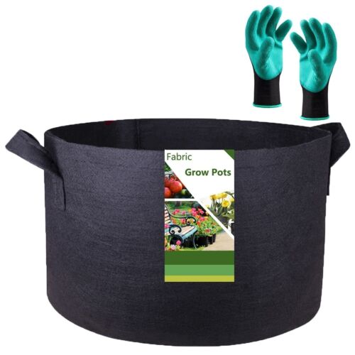 400 Gallon Large Raised Garden Bed Bag Thickened (70x24 inch) Plant Grow Bag ...