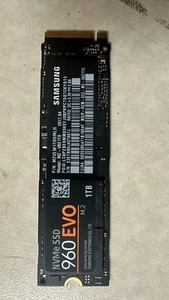 Samsung 960 EVO 1 TB Internal Solid State Drive - PCI Express - MZ-V6E1T0 - Picture 1 of 3