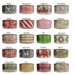 Member's Mark Premium Wired Edge Holiday Ribbon, 2.5" Wide x 50 Yards - Picture 1 of 43