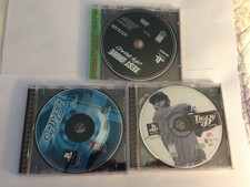 Lot of 3 PS1 game - Driver / Test Drive Off-Road / Tiger Woods 99