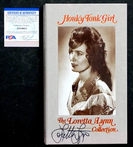 LORETTA LYNN Signed Autograph HONKY TONK GIRL 3-Disc CD Photo Book - PSA/DNA COA - Picture 1 of 6