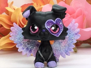 Mini negozio di animali giocattolo, cucciolo cane galassia, Collie OOAK personalizzato dipinto a mano, bello! - Foto 1 di 7
