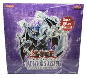 YUGIOH GLADIATOR'S ASSULT SPECIAL EDITION DISPLAY KONAMI - Picture 1 of 4