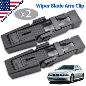 2 piezas Clip de bloqueo de brazo de hoja limpiaparabrisas delantero para BMW 5 E39 Audi A4 Peugeot 607 8E/8H - Imagen 1 de 6