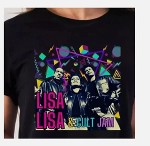 LISA LISA and Cult Jam T shirt Tshirt T-shirt Tee Vintage Aesthetic Shirt 80s St - Picture 1 of 6