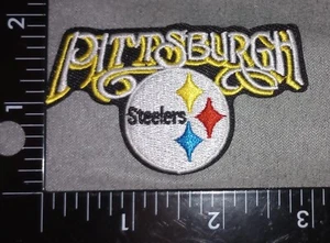 PITTSBURGH STEELERS IRON ON PATCH - Picture 1 of 2