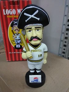 Logo Man #18 80S 90S Era Pirates Bobblehead Bobble head - Foto 1 di 1