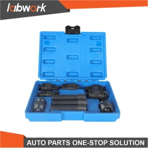 Labwork 10pc Motorcycle Dirt Bike Flywheel Puller Set 15 Size Left Thread - Picture 1 of 10