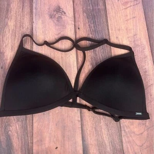 Victoria's Secret Pink Active ultimativer Push-up-Bralette-BH Damen schwarz XL - Bild 1 von 5