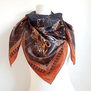 Seidentuch Tuch Schal Print Stola Designer Schnäppchen Geschenke Für Sie - Bild 1 von 9