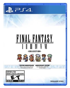 Final Fantasy Pixel Remaster I-VI Collection PlayStation 4 PS4 mit Stickerbogen - Bild 1 von 2