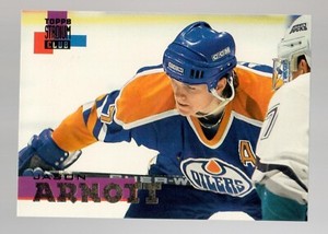 1994-95 Topps Stadium Club Jason Arnott - #7 - Edmonton Oilers