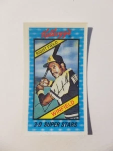 DAVE WINFIELD 1980 KELLOGG'S BASEBALL KARTE #32 SAN DIEGO PADRES - Bild 1 von 2