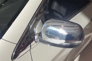 Auto Clover Chrome Wing Mirror Trim Set for Kia Picanto 2012 - 2016 - Picture 1 of 9