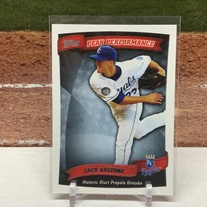 2010 Topps - Peak Performance #PP-100 Zack Greinke - Picture 1 of 2