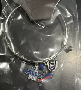 Buffalo Bills Silver Bracelet - Brand New. Charms - Picture 1 of 1