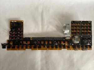Yamaha PSR 740 Keyboard Under Buttons Operation Board Yamaha XW115 - Picture 1 of 21