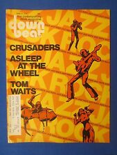DOWN BEAT MAGAZINE JUNE 17 1976 CRUSADERS ASLEEP AT THE WHEEL TOM WAITS