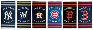 MLB Baseball Striped beach towel - 30"x60" - Pick Your Team - Picture 1 of 22